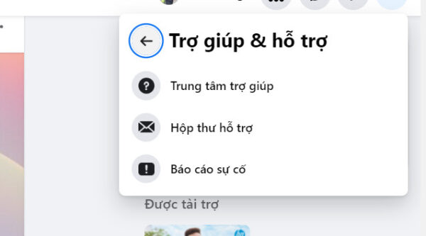Chat Support với Facebook